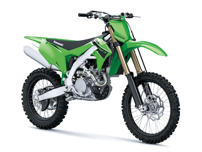 Motocykl Kawasaki KX450 zelená / 2023
