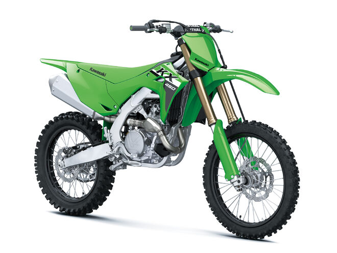 Motocykl Kawasaki KX450 zelená / 2024