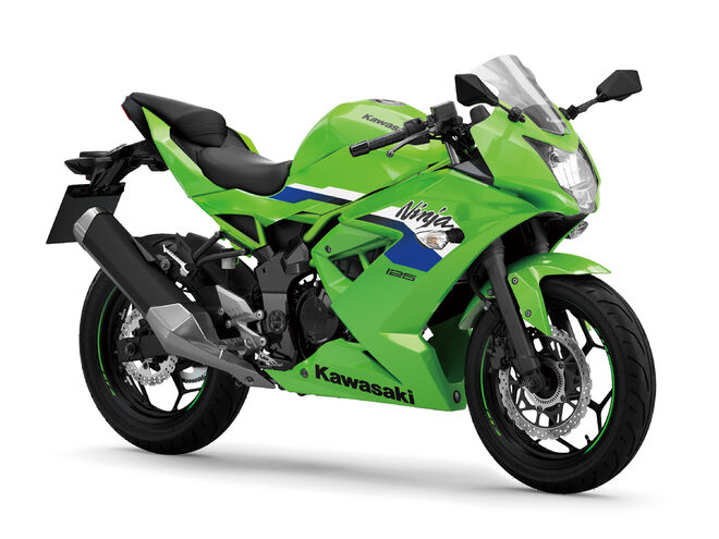 Motocykl Kawasaki Ninja 125 zelená KRT / 2027