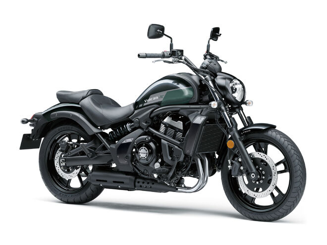 Motocykl Kawasaki Vulcan S šedo - zelený / 2027 - AKCE SADA PŘÍSLUŠENSTVÍ ZA 14.000,- Kč