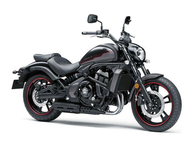 Motocykl Kawasaki Vulcan S šedý - červený / 2025