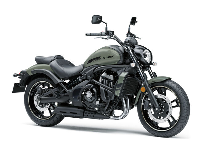 Motocykl Kawasaki Vulcan S zelený / 2024 - AKCE SADA PŘÍSLUŠENSTVÍ ZA 14.000,- Kč