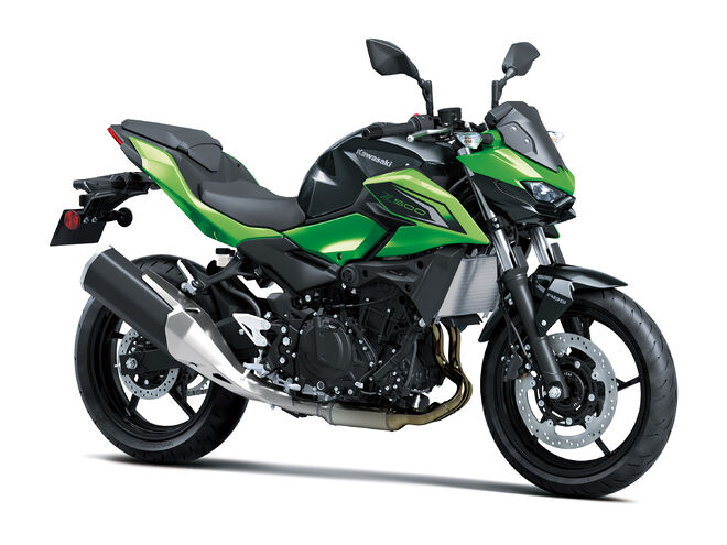 Motocykl Kawasaki Z500 zelená / 2026