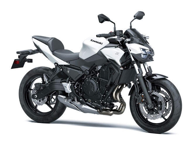 Motocykl Kawasaki Z650 bílá / 2026