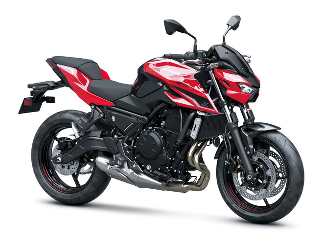 Motocykl Kawasaki Z650 S červená / 2027