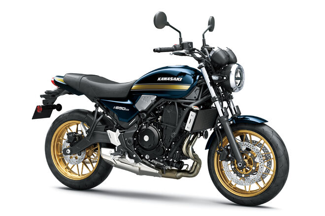 Motocykl Kawasaki Z650RS modrá / 2026 !!! NYNÍ S BOČNÍMI BRAŠNAMI ZDARMA !!!