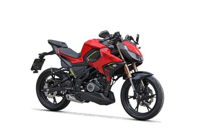 Motocykl QJMOTOR SRK 125 J - červená