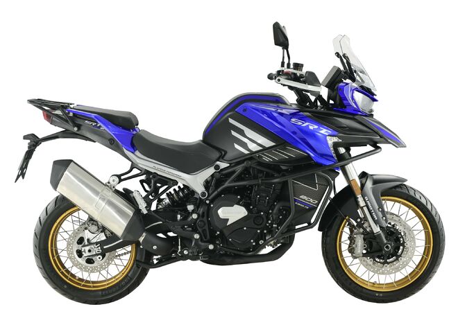 Motocykl QJMOTOR SRT 800SX - modrá