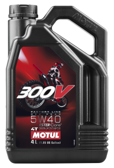 Motul 300V 4T Factory Line OFF ROAD 5W40 4L Motul 300V 4T Factory Line OFF ROAD 5W40 4L