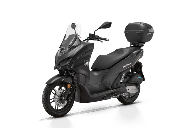 Skútr QJMOTOR MTX 125 - černý