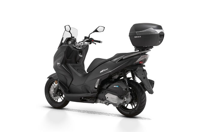 Skútr QJMOTOR MTX 125 - černý