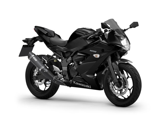 Motocykl Kawasaki Ninja 125 černá / 2022