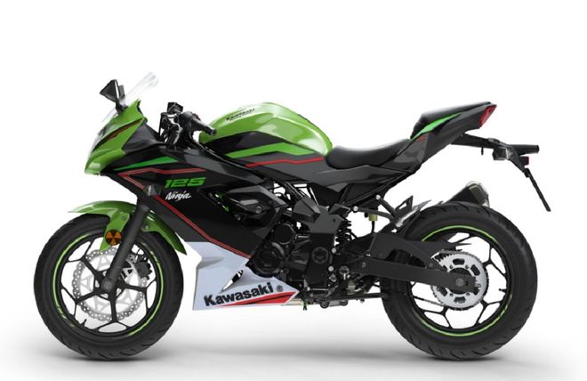 Motocykl Kawasaki Ninja 125 zelená / 2022