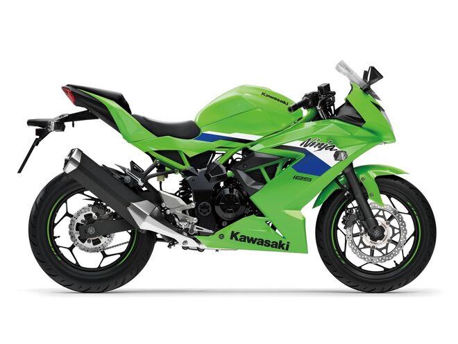Motocykl Kawasaki Ninja 125 zelená KRT / 2026