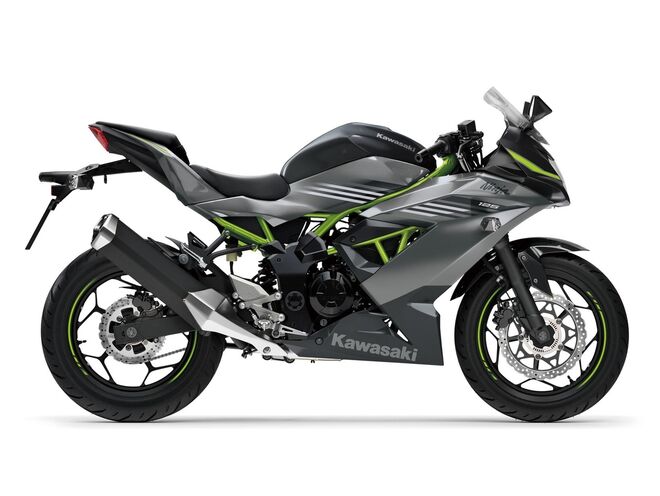 Motocykl Kawasaki Ninja 125 šedá / 2026