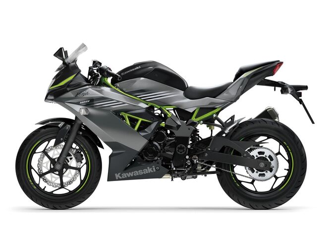 Motocykl Kawasaki Ninja 125 šedá / 2026