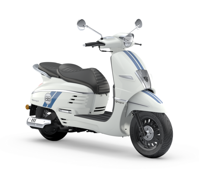 Peugeot Django 125i  Sport - Milky White + HELMA ZDARMA
