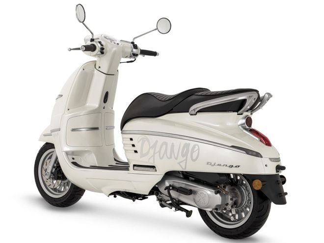 Skútr Peugeot Django 125I Bright / Polar White