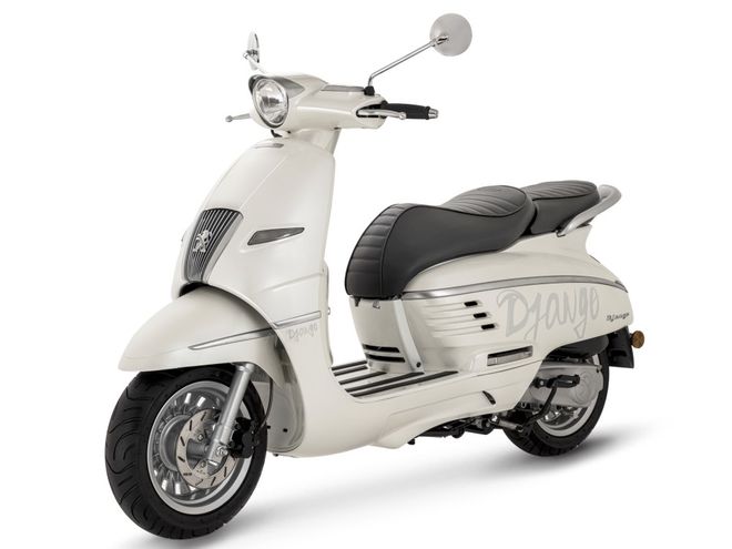 Skútr Peugeot Django 125I Bright / Polar White