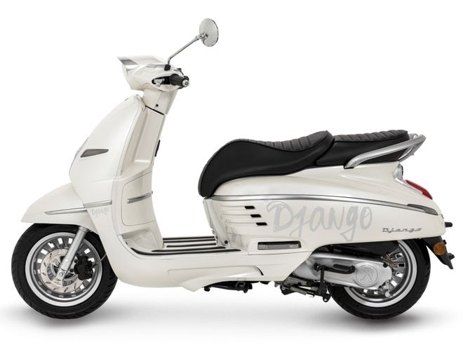 Skútr Peugeot Django 125I Bright / Polar White