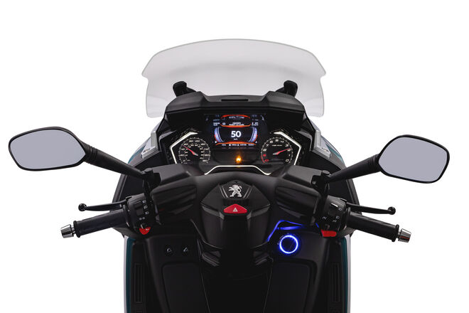 Skútr Peugeot Metropolis SW 400i ABS / Mystic Green Skútr Peugeot Metropolis SW 400i ABS / Mystic Green