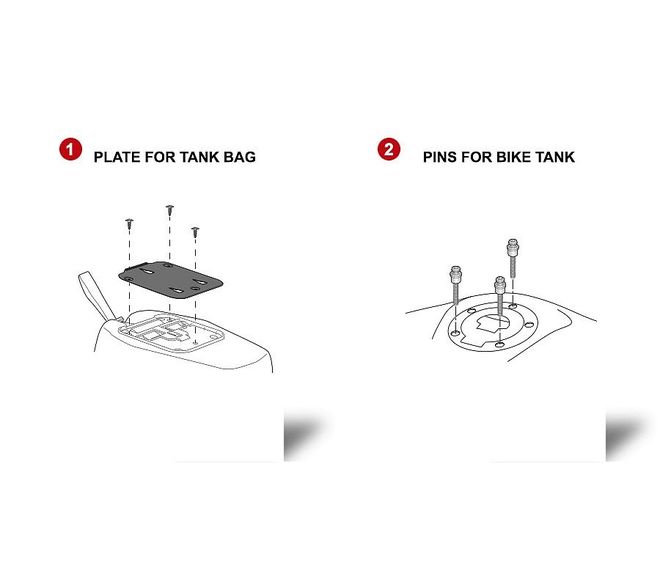 PIN SYSTEM SHAD X014PS Kawasaki PIN SYSTEM SHAD X014PS Kawasaki