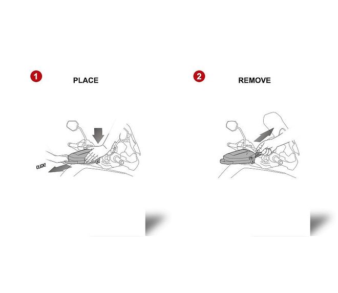 PIN SYSTEM SHAD X014PS Kawasaki PIN SYSTEM SHAD X014PS Kawasaki
