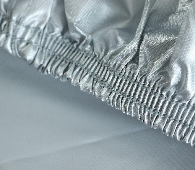 Plachta na motocykl XRC venkovní černo/stříbrná vel. L Plachta na motocykl XRC venkovní černo/stříbrná vel. L