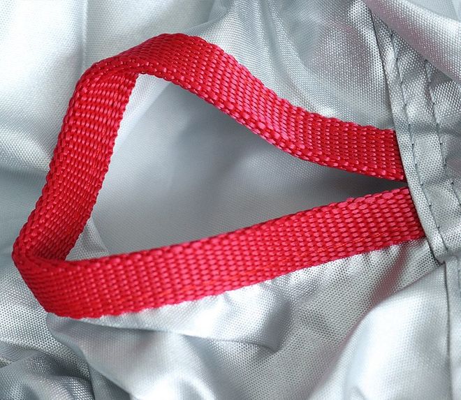 Plachta na motocykl XRC venkovní černo/stříbrná vel. L Plachta na motocykl XRC venkovní černo/stříbrná vel. L