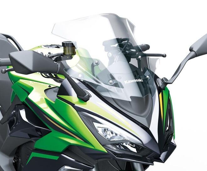 Plexi štít Kawasaki na Ninja 1100SX