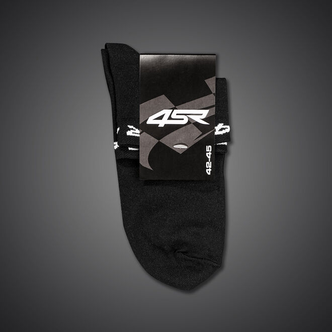 Ponožky 4SR Logo kotníkové kompresní BLACK 