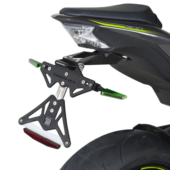 Sklopný držák SPZ Barracuda - Kawasaki Z900 (17-23)