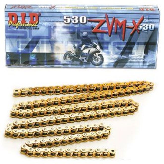 Řetěz D.I.D. 530ZVMX - celo-zlatý / 1 článek Řetěz D.I.D. 530ZVMX - celo-zlatý / 1 článek
