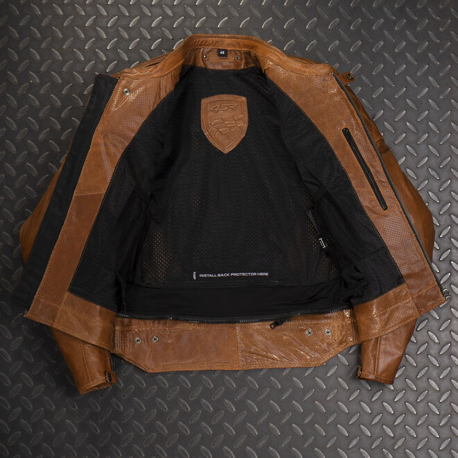 Bunda 4SR Scrambler Cognac II