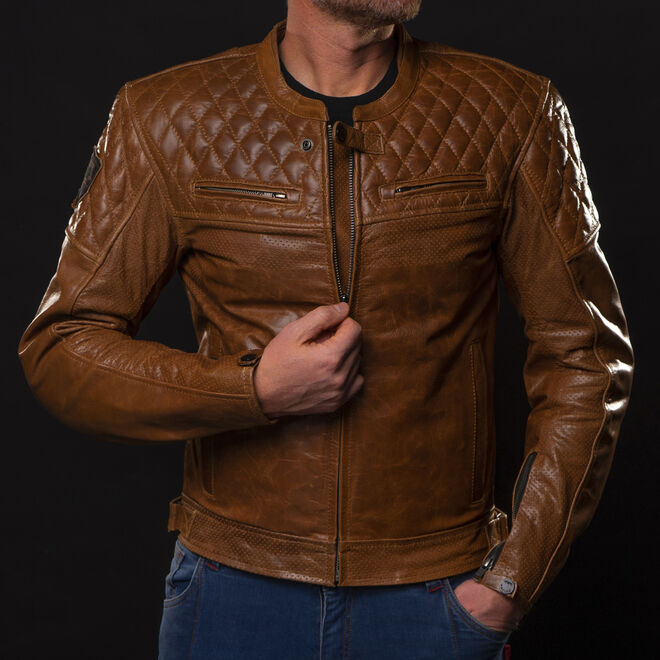 Bunda 4SR Scrambler Cognac II