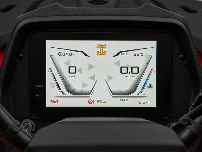 Čtyřkolka QJMOTOR SFA 1000 - červená Čtyřkolka QJMOTOR SFA 1000 - červená