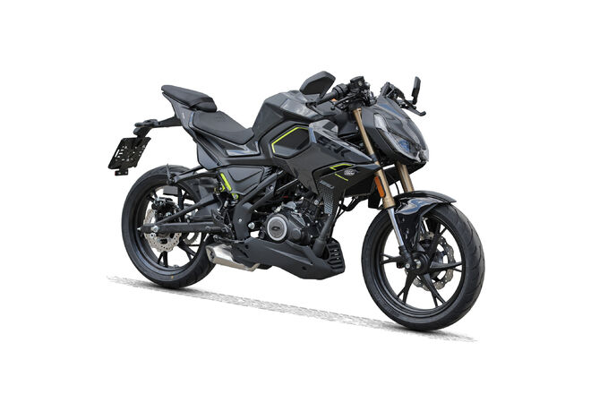 Motocykl QJMOTOR SRK 125 J - černá