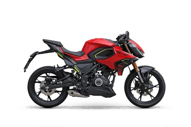 Motocykl QJMOTOR SRK 125 J - červená