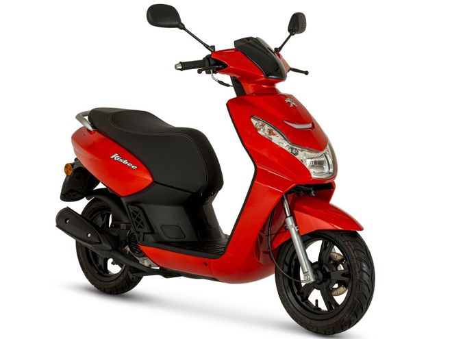 Skútr Peugeot Kisbee 50i 4T Active / Cherry Red