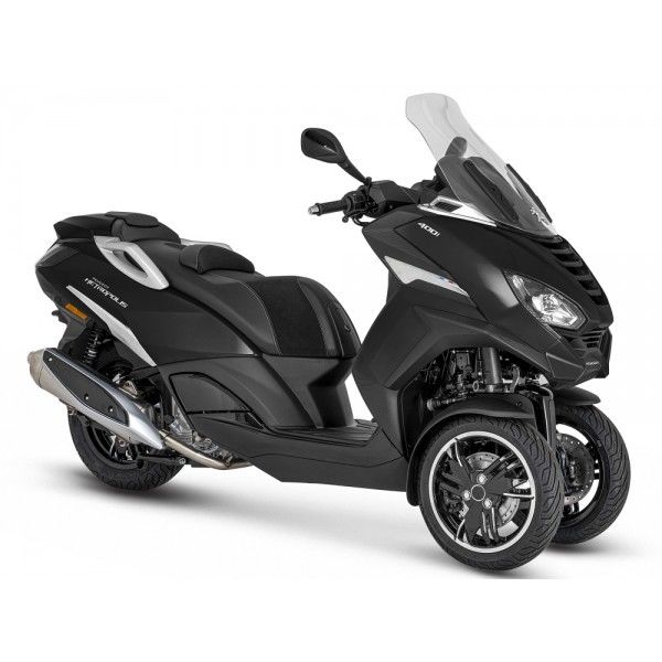 Skútr Peugeot Metropolis Allure 400i ABS / Sideral Mat Black - KUFR + NOSIČ V CENĚ 7.780,- Kč ZDARMA