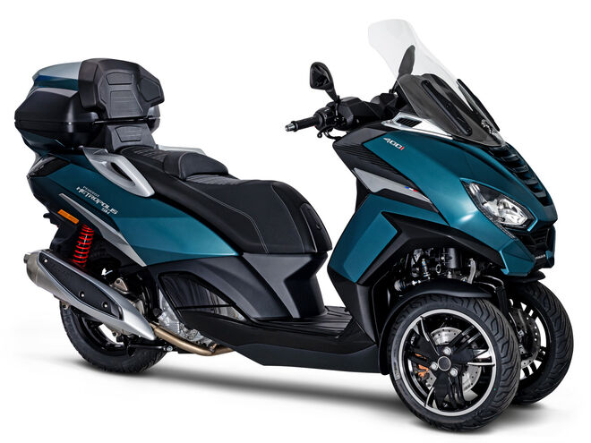 Skútr Peugeot Metropolis SW 400i ABS / Mystic Green Skútr Peugeot Metropolis SW 400i ABS / Mystic Green