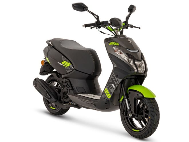 Skútr Peugeot Streetzone 50i 4T Naked 10'' / Fluo Apple Green