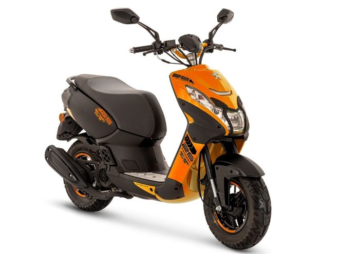 Skútr Peugeot Streetzone 50i 4T Naked 10'' / Vitamin Orange