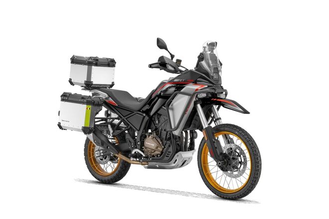 Motocykl QJMOTOR SRT 450 RX - černá