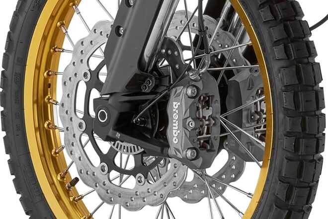 Motocykl QJMOTOR SRT 800 RX - černá