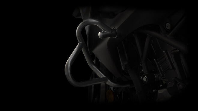 Motocykl QJMOTOR SRT 700X - tmavě šedá