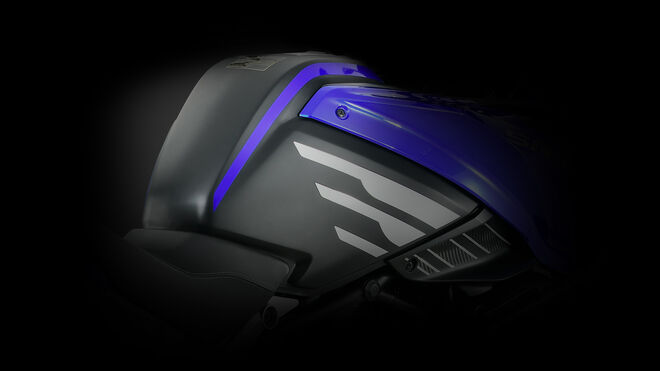 Motocykl QJMOTOR SRT 800SX - modrá