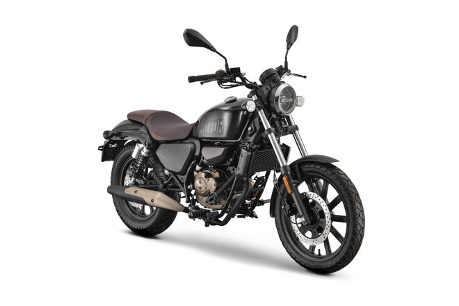 Motocykl QJMOTOR SRV 125 - černá