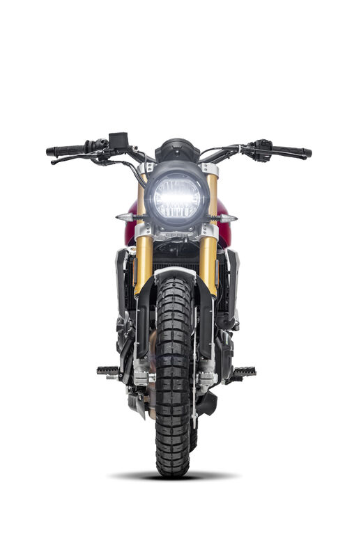 Motocykl Fantic Caballero 700 Scrambler - červená / 2025