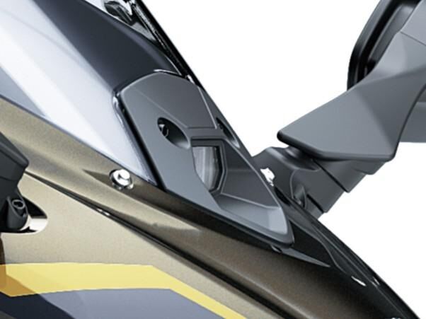 Motocykl Kawasaki Ninja H2 SX SE - zlato-černá / 2026